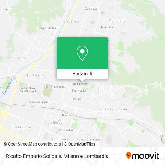 Mappa Ricolto Emporio Solidale