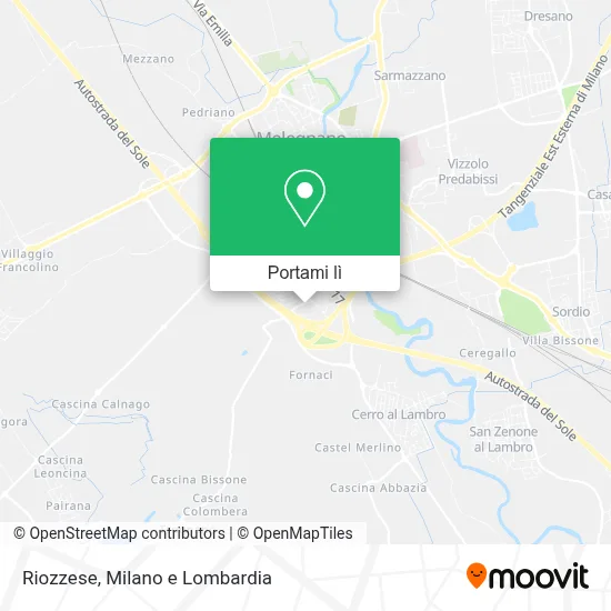 Mappa Riozzese