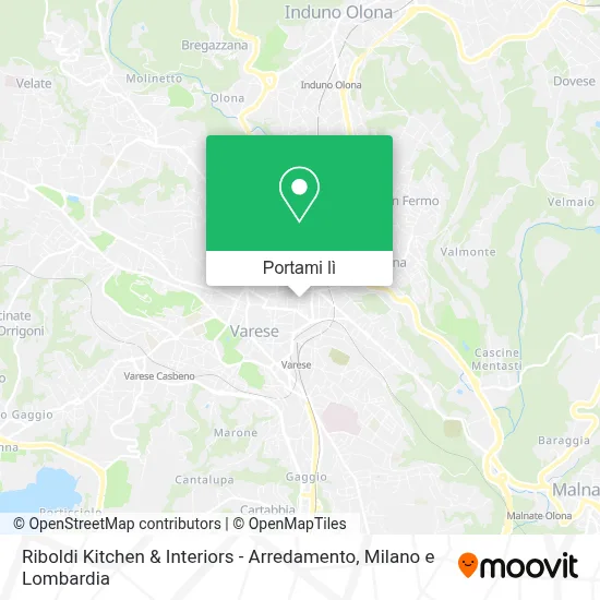 Mappa Riboldi Kitchen & Interiors - Arredamento