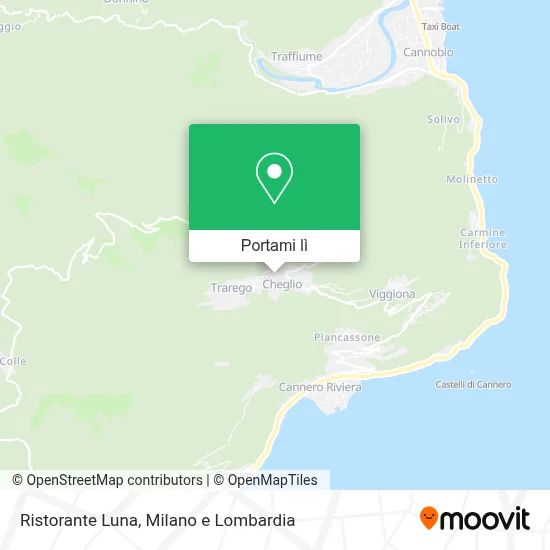 Mappa Ristorante Luna