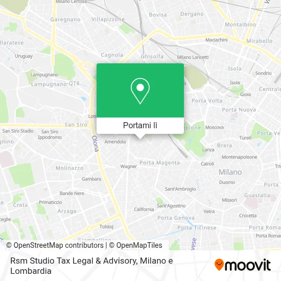 Mappa Rsm Studio Tax Legal & Advisory