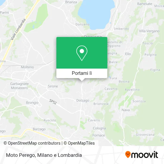 Mappa Moto Perego