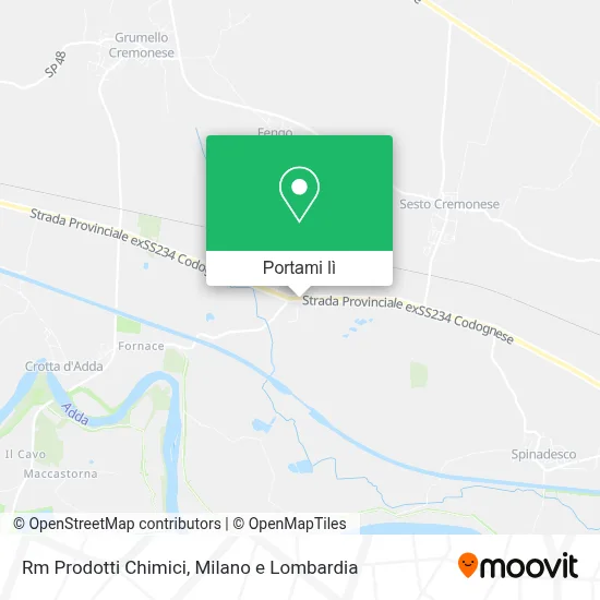 Mappa Rm Prodotti Chimici