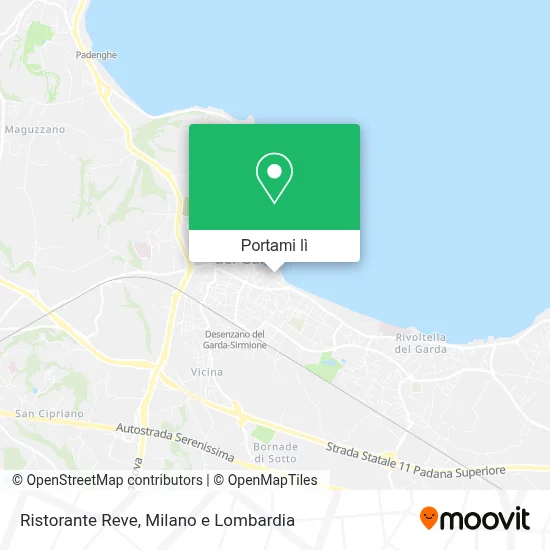 Mappa Ristorante Reve