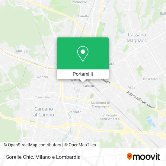 Mappa Sorelle Chic