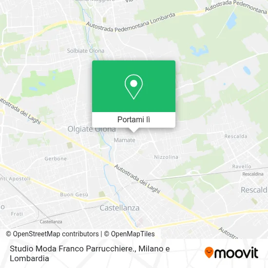 Mappa Studio Moda Franco Parrucchiere.