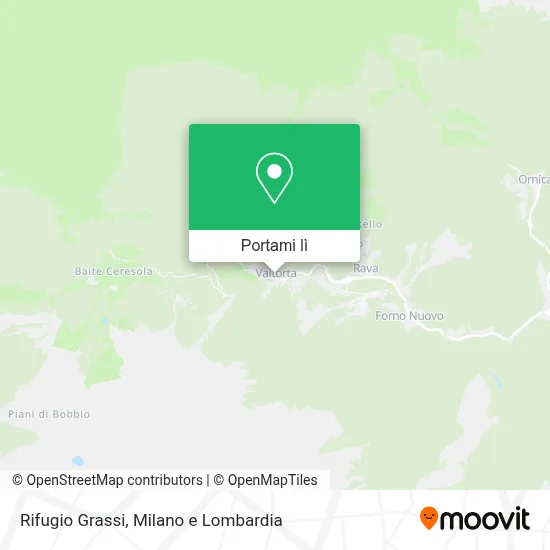 Mappa Rifugio Grassi
