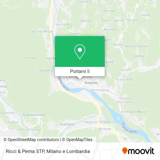 Mappa Ricci & Perna STP