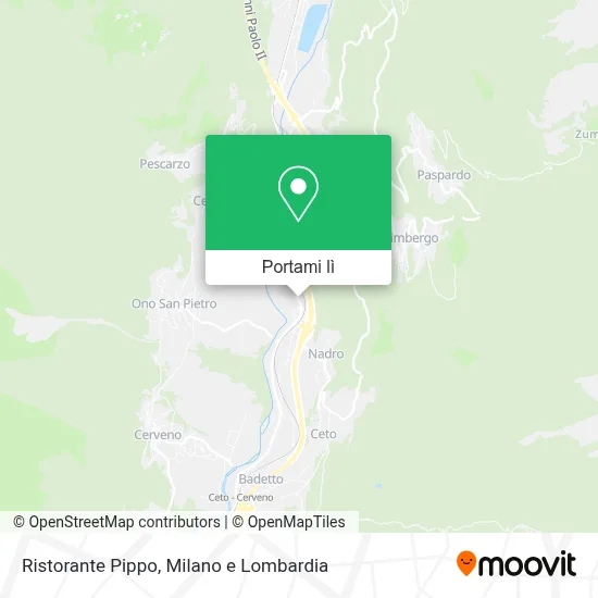 Mappa Ristorante Pippo