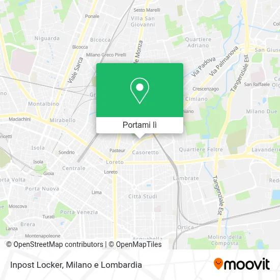 Mappa Inpost Locker