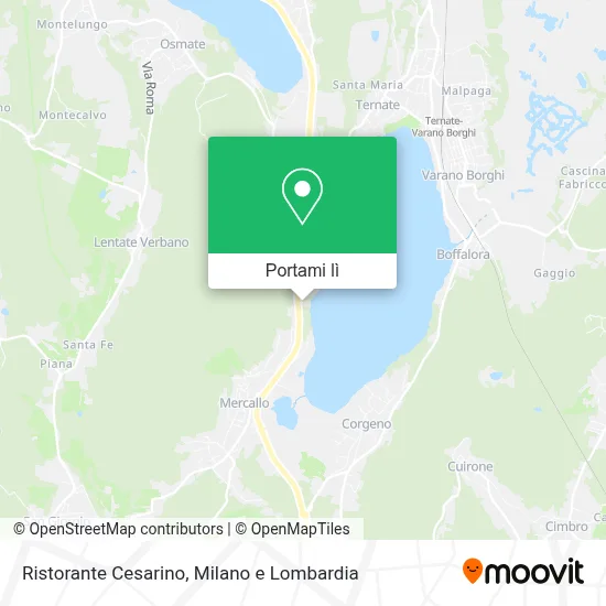 Mappa Ristorante Cesarino