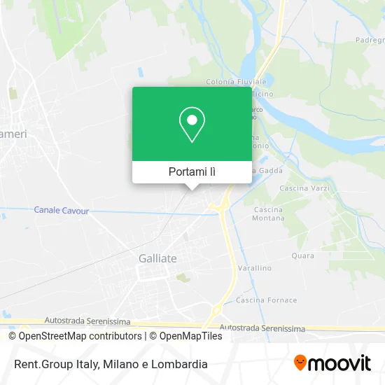 Mappa Rent.Group Italy