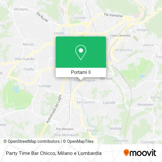 Mappa Party Time Bar Chicco