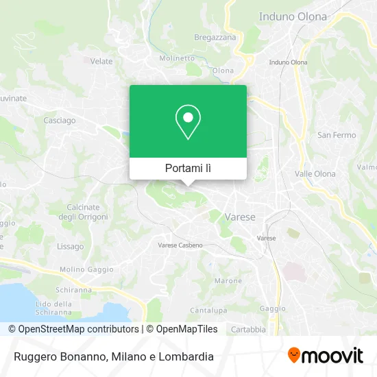 Mappa Ruggero Bonanno