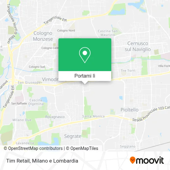 Mappa Tim Retail