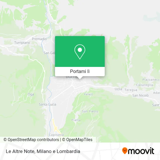 Mappa Le Altre Note