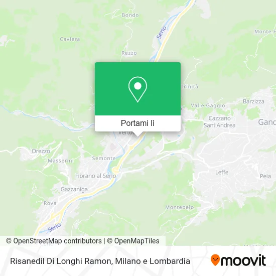 Mappa Risanedil Di Longhi Ramon