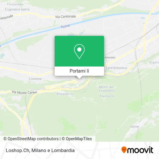 Mappa Loshop.Ch
