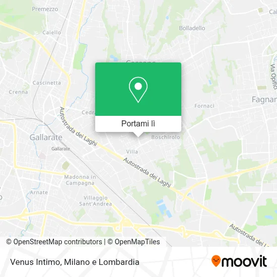 Mappa Venus Intimo