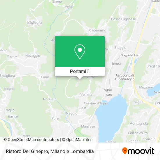 Mappa Ristoro Del Ginepro
