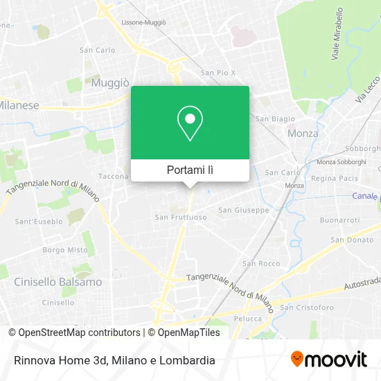 Mappa Rinnova Home 3d