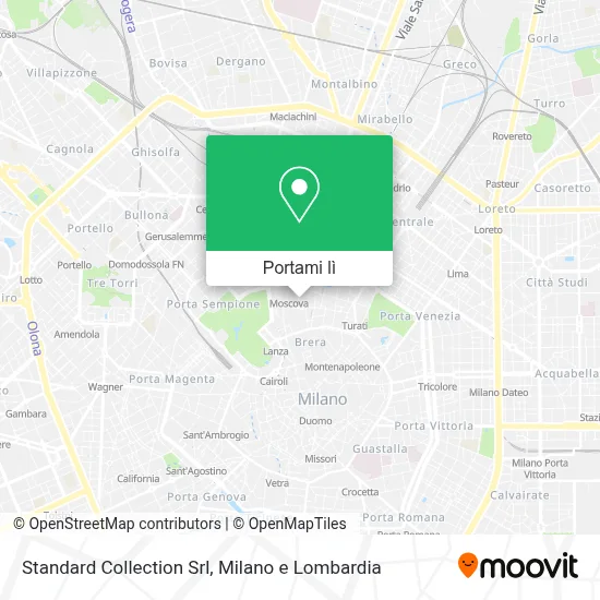 Mappa Standard Collection Srl