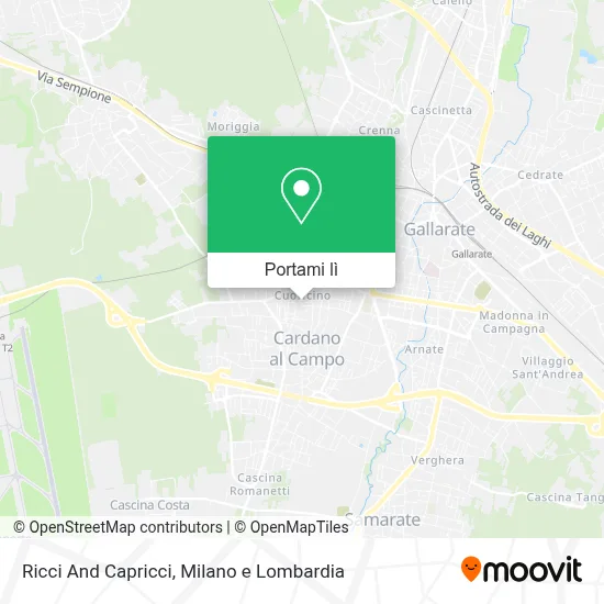 Mappa Ricci And Capricci