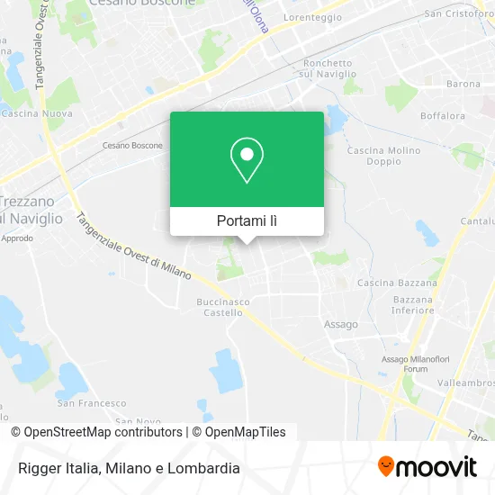 Mappa Rigger Italia