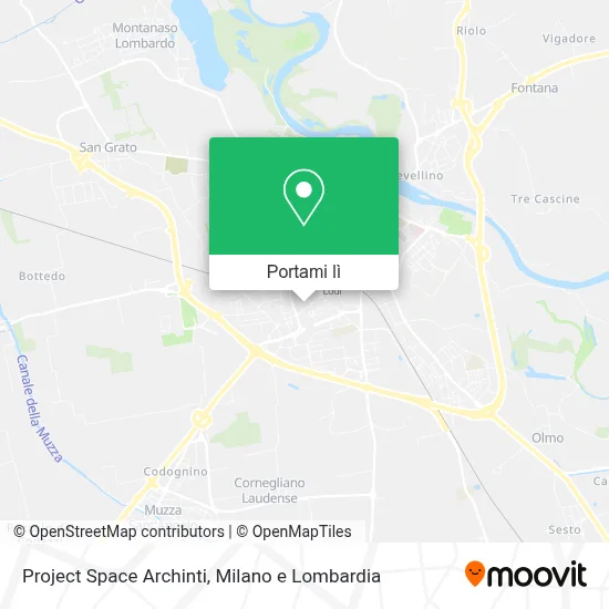 Mappa Project Space Archinti