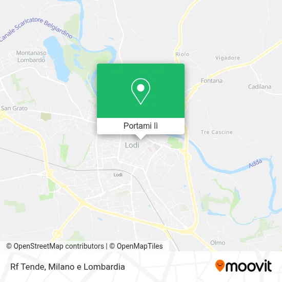 Mappa Rf Tende