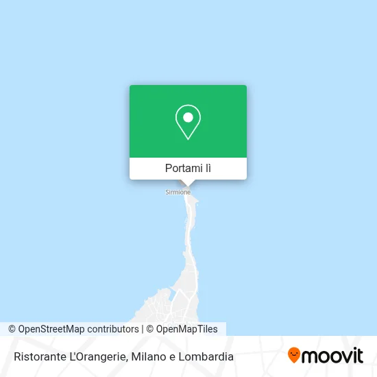 Mappa Ristorante L'Orangerie