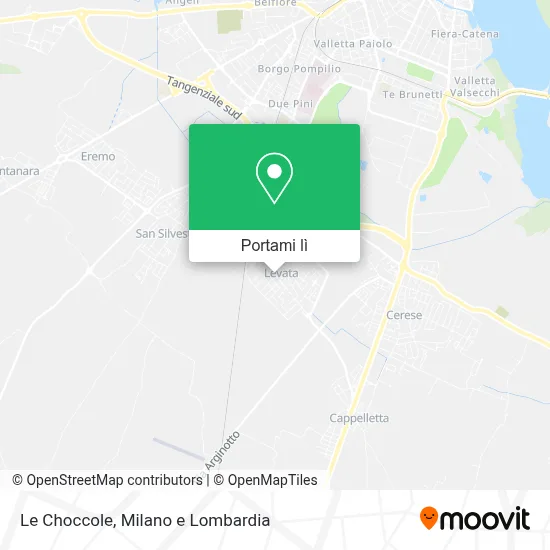 Mappa Le Choccole