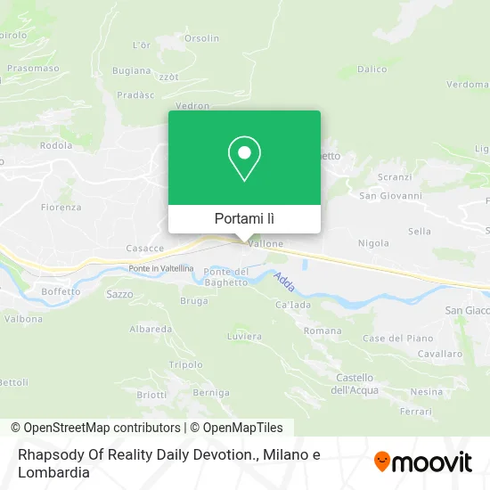 Mappa Rhapsody Of Reality Daily Devotion.