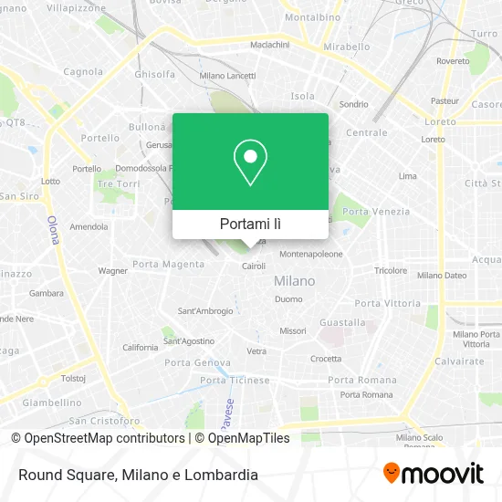 Mappa Round Square