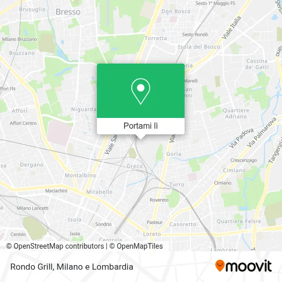 Mappa Rondo Grill