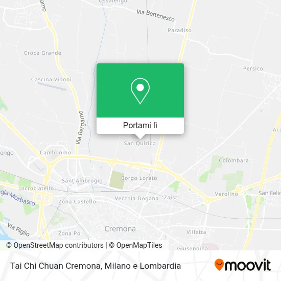 Mappa Tai Chi Chuan Cremona