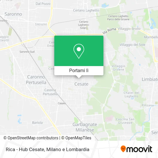 Mappa Rica - Hub Cesate