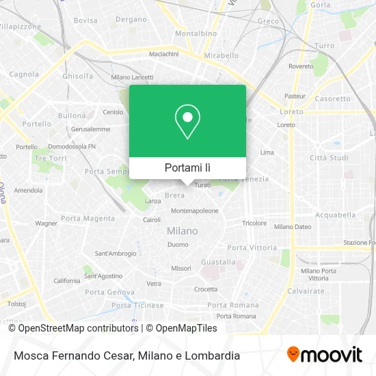 Mappa Mosca Fernando Cesar