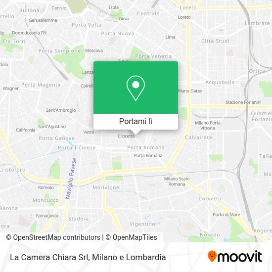 Mappa La Camera Chiara Srl