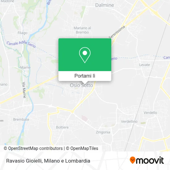 Mappa Ravasio Gioielli