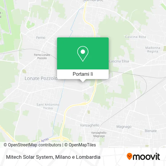 Mappa Mitech Solar System