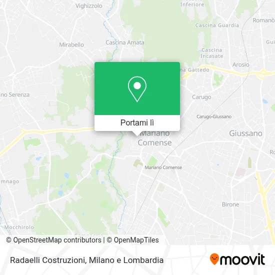 Mappa Radaelli Costruzioni