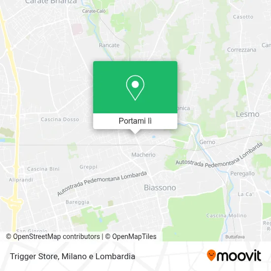 Mappa Trigger Store