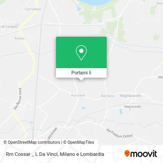 Mappa Rm Cossar _ L Da Vinci