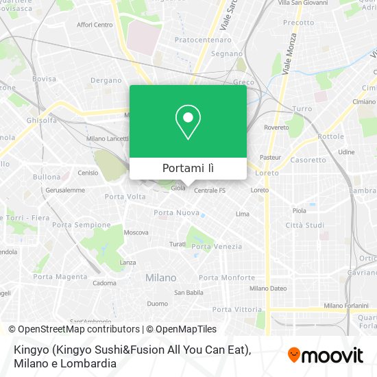Mappa Kingyo (Kingyo Sushi&Fusion All You Can Eat)