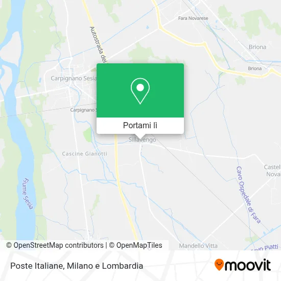 Mappa Poste Italiane