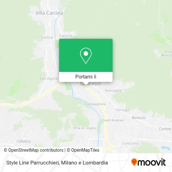 Mappa Style Line Parrucchieri