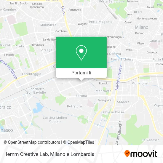 Mappa Iemm Creative Lab