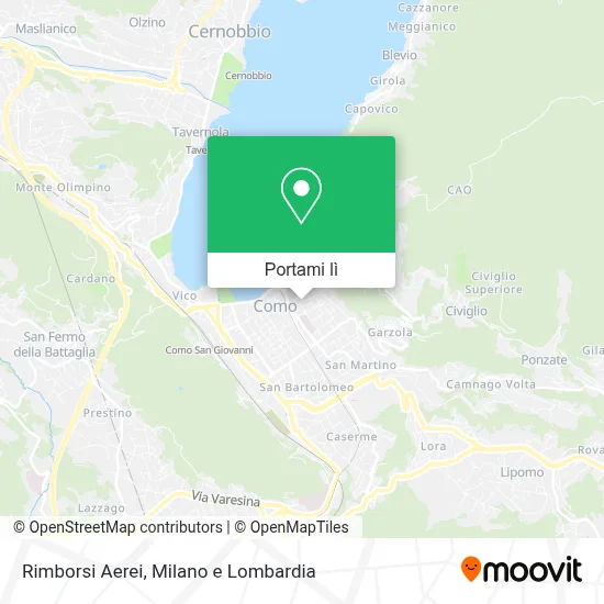 Mappa Rimborsi Aerei