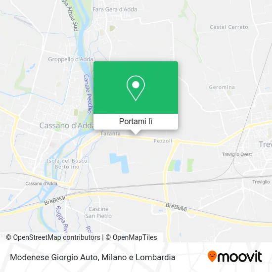 Mappa Modenese Giorgio Auto